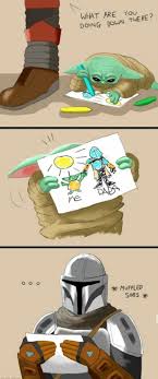 Pin By Ajelo Axol On Baby Yoda The Mandalorian Star Wars Memes Star Wars Jokes Star Wars Humor