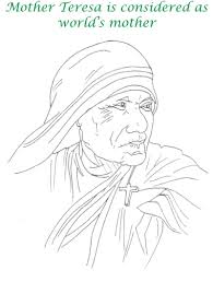 Blessed teresa of calcutta coloring page © 2008 c.m.w. Mother S Day Printable Coloring Page For Kids 10