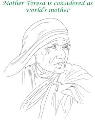 Blessed teresa of calcutta coloring page © 2008 c.m.w. Mother S Day Printable Coloring Page For Kids 10