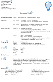 Then a professionally designed cv, i.e. Iceland Cv Sample Careerprofessor Works