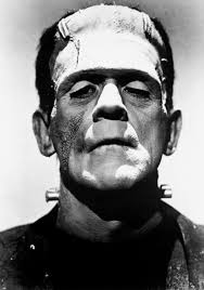 Universal Studios make-up artist Jack Pierce working