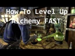 The fastest way to level up your alchemy is to create potions, then sell those potions to an alchemist and use the gold you get to buy up his ingredients and train your alchemy, if the merchant runs out of ingredients then just fast travel to the next city and continue. Skyrim How To Level Up Alchemy Fast Easy Youtube