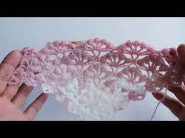 En Guzel Ucgen Sal 153 Yeni Sal Most Beautiful Triangle Shawl Orguyolum Yenisal Ucgensal Youtube Tig Isleri Tig Desenleri Orgu