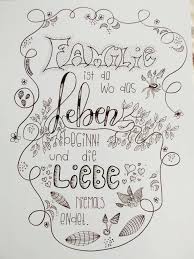 Handlettering Familie Ist Da Wo Das Leben Beginnt Und Die Liebe Niemals Endet Letter Lovers Schriftspielerei Lettering Hochzeit Zeichnung Schone Schrift