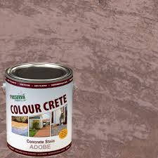 Colour Crete 1 Gal Adobe Semi Transparent Water Based Exterior Concrete Stain