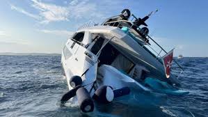 Luxury $9.1 million yacht sinks days after being delivered to new owner