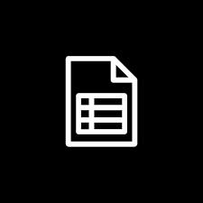 Google Docs Black App Black And White Google App Icon