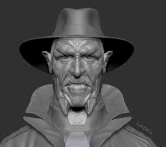 Hurm...' . Damien Darkblood concept fan art. . Anyone else watch the show  #invincible ? Check it out it's awesome. . . #damiendarkblood #characterart  #zbrushsculpt #conceptart #digitalart #art #imagecomics #invinciblecomic