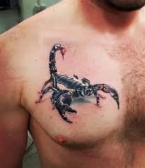 أكثر من 50 وشم Tattoo وشوم ثلاثية الأبعاد 3d فن صورة 38 Scorpion Tattoo 3d Tattoos Scorpio Tattoo