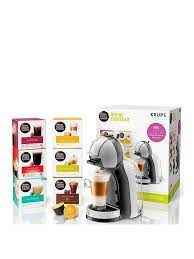 Maybe you would like to learn more about one of these? Nescafe Dolce Gusto Mini Me Automatic Coffee Machine Starter Kit By Krups Arctic Grey And Black Anthracite Very Co Uk