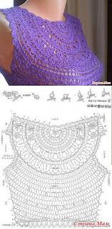 Descubre como crear un saco muy original tejido en crochet, se teje en tres tiras con una mezcla de puntos muy interesantes. 10 Patrones De Blusas A Crochet Crochetisimo