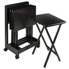 Maybe you would like to learn more about one of these? 5 Piece Tv Tray Snack Dinner Folding Table Set Faux Marble Folding Tables Chairs Folding Tables Ekoios Vn