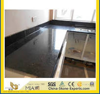 Indian Angola Black Granite for Kitchen/Island/Vanitytop ...