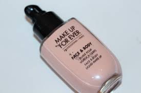 makeup forever face and body uk