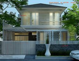 Rumah perpaduan gaya tradisional modern. Desain Rumah Tropis 2 Lantai Elegan Bernuansa Alami Dengan Aksen Batu Alam Desain Pagar Rumah Dan Kanopi Carport Yang Simpel M Rumah Desain Rumah Rumah Tropis