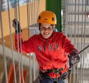 Indoor rope park in Grindelwald - fun for everyone