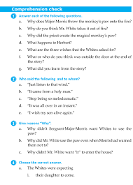 Literature Grade 7 Short Stories The Monkey S Paw 11 Literature Short Stories English Literature