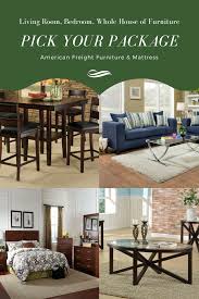 American freight furniture, mattress, appliance, or american freight, is a us retail company that sells furniture, mattresses and home appliances.the company's history dates to 1968, when sears established a surplus store in kansas city, missouri, which later became sears outlet; Furniture Packages At American Freight American Freight Blog Furniture Country House Decor Mattress Furniture