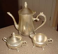 Davco Silver Ltd Silver Plated Tea Set Sugar Creamer Tea Pot Made In China Silver Plated Tea Set Silver Tea Set Tea Pot Set