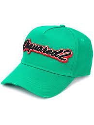Dsquared2 Embroidered Logo Baseball Cap Farfetch Embroidered Caps Dsquared2 Logo Embroidered