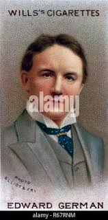 EDWARD TEDESCO (1863-1936) inglese musicista e compositore di opere di luce  Foto stock