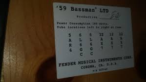 Fender Bassman Ltd Tweed Factory Workmanship Problems The