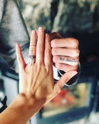 This tattoo includes two simple black inked rings tatted around the finger. 40 Best Wedding Ring Tattoos Love Symbols To Inspire You Saved Tattoo