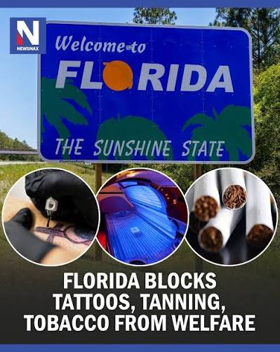 WELFARE PURCHASE BAN: Florida Gov. Ron DeSantis moved to restrict how cash welfare benefits can be spent, barring purchases including tobacco, tattoos, and tanning services.