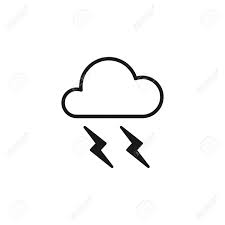 Black Isolated Outline Icon Of Cloud With Lightning On White Royalty Free Cliparts Vectors And Stock Illustration Image 116085499 Free icons of cloud with lightning in various design styles for web, mobile, and graphic design projects. black isolated outline icon of cloud with lightning on white