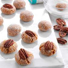 Salted Butterscotch Pecan No Bakes Recipe Christmas Baking Cookies Baking Recipes Cookies Holiday Baking