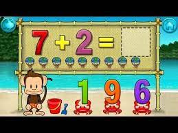 Monkey Math School Sunshine Kids Education App On Android Ipad Learning Games For Kids Free Math Apps Math Apps