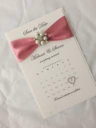 Sample Pearl Wedding Calendar Save The Dates Handmade Luxury Wedding Invitation Card Design Wedding Calendar Wedding Invitation Cards