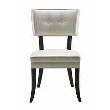 Sunpan Modern Amelia Side Chair Dining Chairs White Dining Chairs Leather Dining Chairs