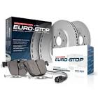 Power Stop ESK5667 Euro-Stop Brake Kit For Audi A3, Audi A3 Quattro, VW Beetle, VW Eos, VW GTI, VW Golf, VW Jetta, VW Passat [Model Specific]