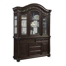 Apart from counter/table and chairs, china cabinet is also the basic furniture article for your dining space. Samuel Lawrence San Marino China Cabinet In Dark Brown 3530 14kit
