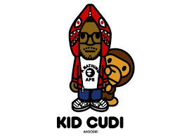Kid Cudi Bape Cartoon Character Bape Cartoon Kid Cudi Kid Cudi Tattoos