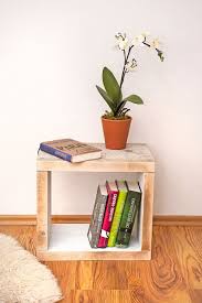 Nachttisch Bauholz Nachttisch Selber Bauen Diy Esstisch Nachtschrank