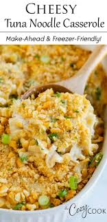 It's easy, wholesome and totally homemade!—taste of home test kitchen homerecipesdishes & beveragespasta dishes our brands This Easy Tuna Noodle Casserole Has A Classic Mushroom Soup Filling Sharp Cheddar Cheese Egg Noo Tuna Noodle Casserole Tuna Noodle Casserole Easy Tuna Noodle