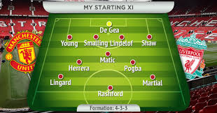 The second attempt for the teams to hold the match of the 34th round of the english premier league. How Manchester United Should Line Up Vs Liverpool Fc Manchester Evening News