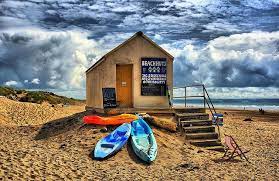 Saunton Beach Hut Extreme Beach Hut South West Coast Path British Seaside
