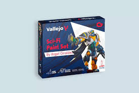 Vallejo Sci Fi Paint Set Angel Giraldez