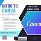 Intro to Canva event image