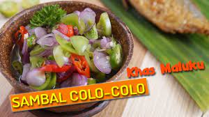 Cara Membuat Sambal Colo Colo Khas Maluku Yang Pedas Dan Segar Resep Modern Youtube