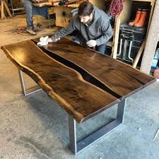 Pin On Resin Wood Table