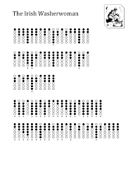 The Irish Washerwoman Tabs For Tin Whistle Tin Whistle Native American Flute Flute Sheet Music