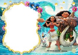 Free Printable Moana Invitation Templates Moana Invitation Moana Birthday Party Moana Birthday