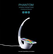 The led lamp features 10w high power charging with a standard usb cable and wall charger adapter. Nillkin Phantom Wireless Charger Lamp Wireless For Qi Phones Us 54 7