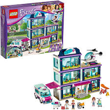 The police station of lego. Amazon Com Lego Friends Heartlake Hospital 41318 Building Kit 871 Piece Toys Games