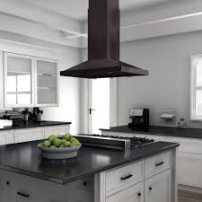 Black Stainless Island Bsgl2in Zline Kitchen In 2020 Range Hood Granite Kitchen Island Range Hood
