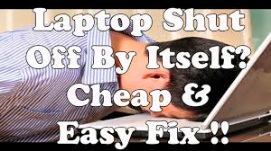 This problem usually occurs after a long use age of laptops, or excessive charging. Laptop Shut Off By Itself Cheap Easy Fix Youtube